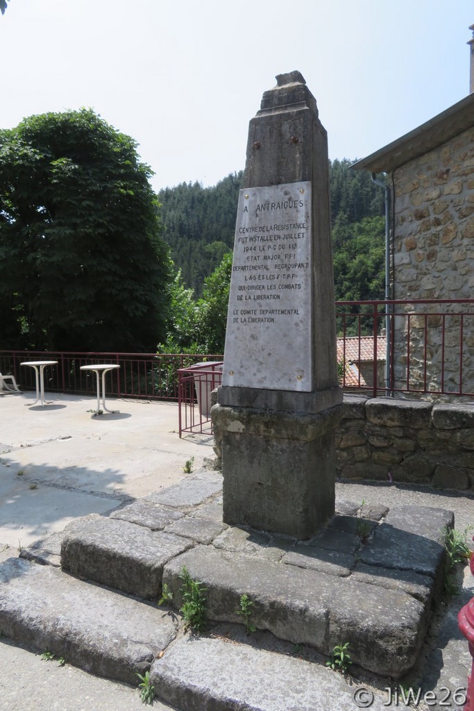 Monument centre de la résistance