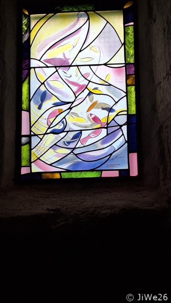 Vitrail de la pêche miraculeuse