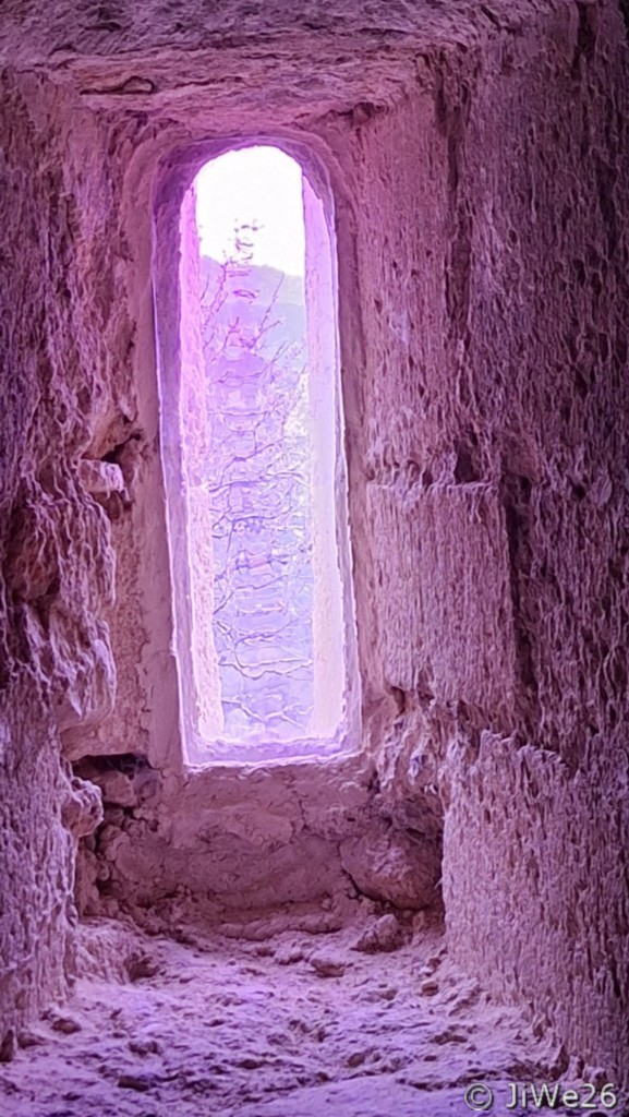 En rose, la plaque symbolise la passion