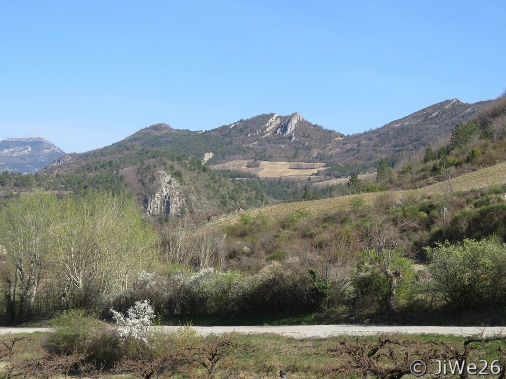 Bésignan, petit village tranquille à proximité de la nature