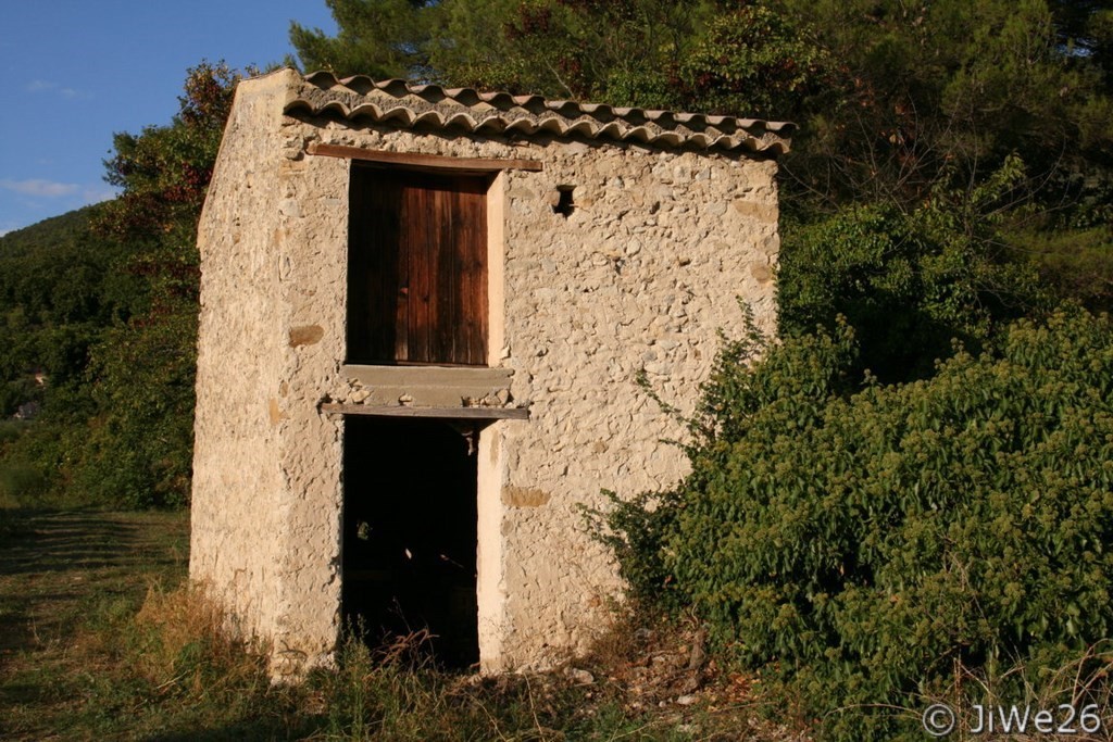 Cabanon dans les vignes