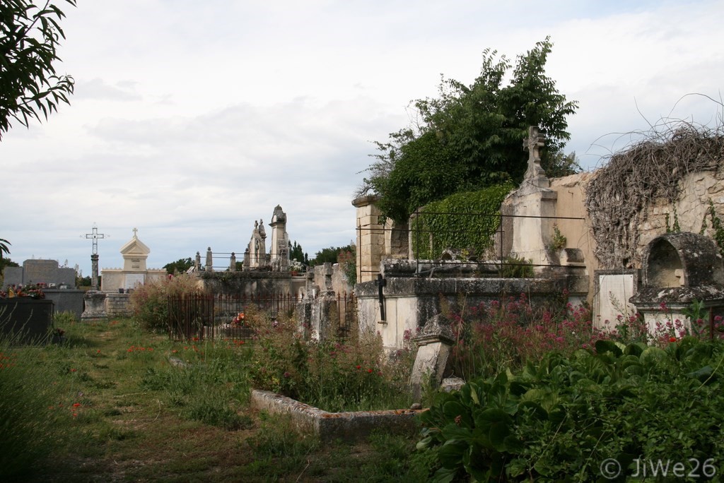 Vue générale du cimetière