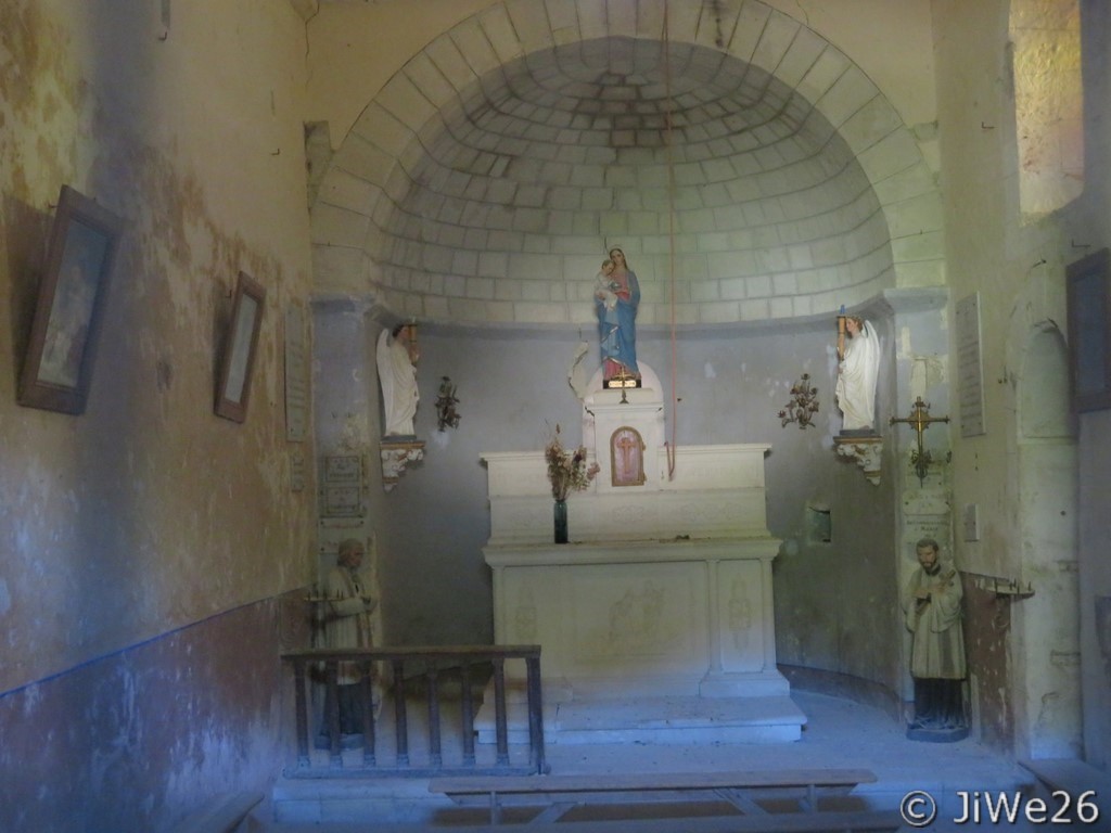 Intérieur de la chapelle