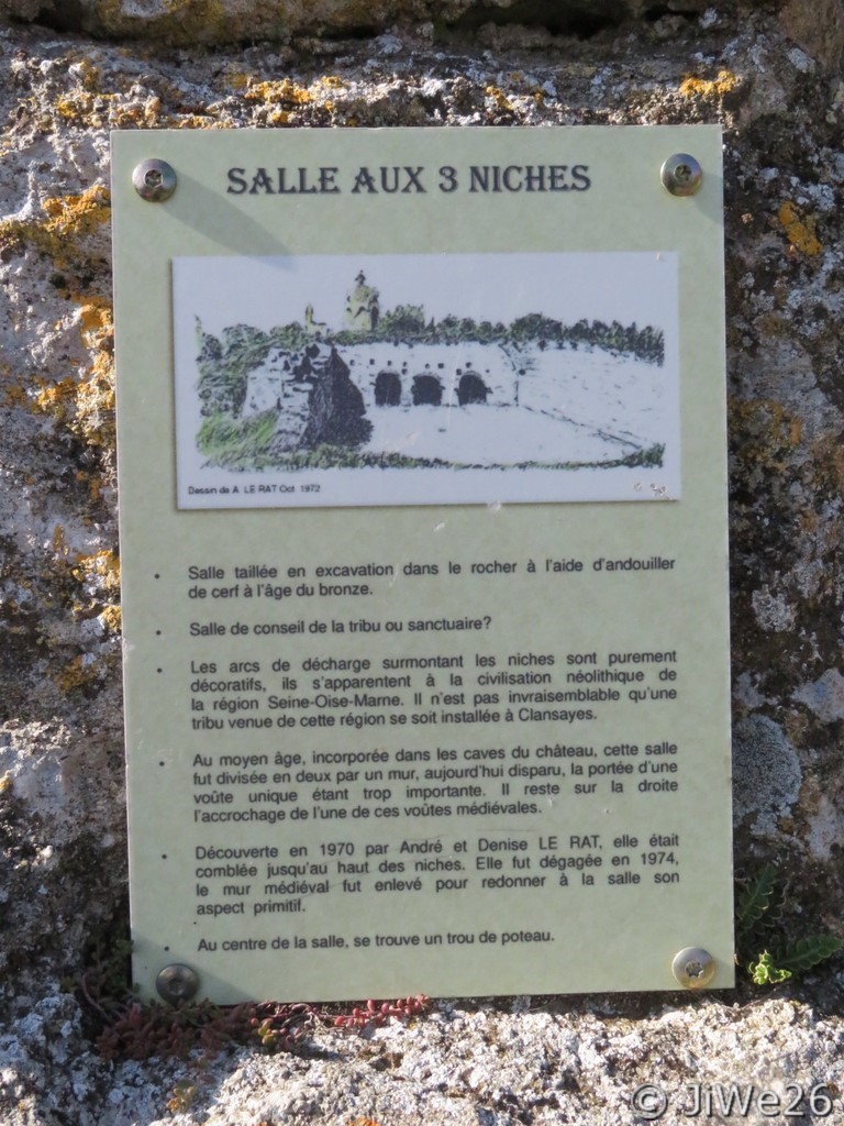 Explication de la salle aux 3 niches