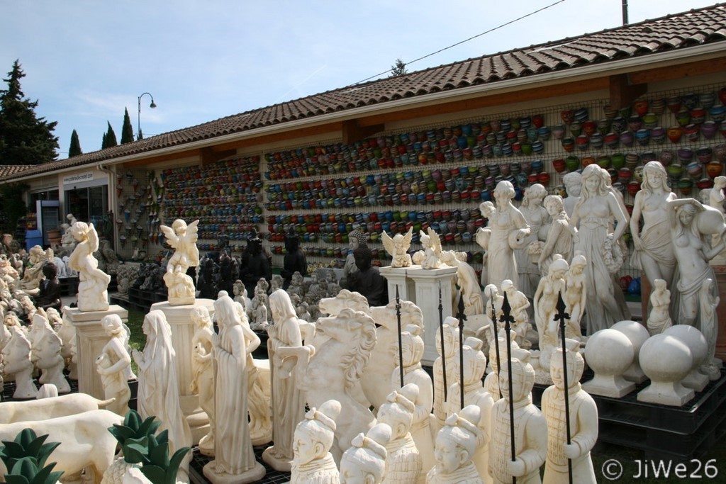 Des décorations de jardin