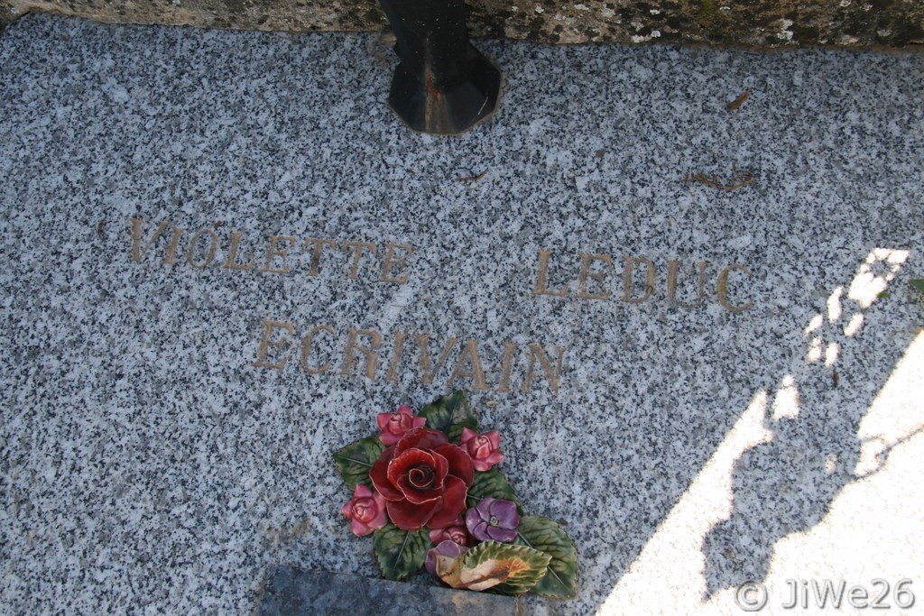 La sépulture de Violette Leduc