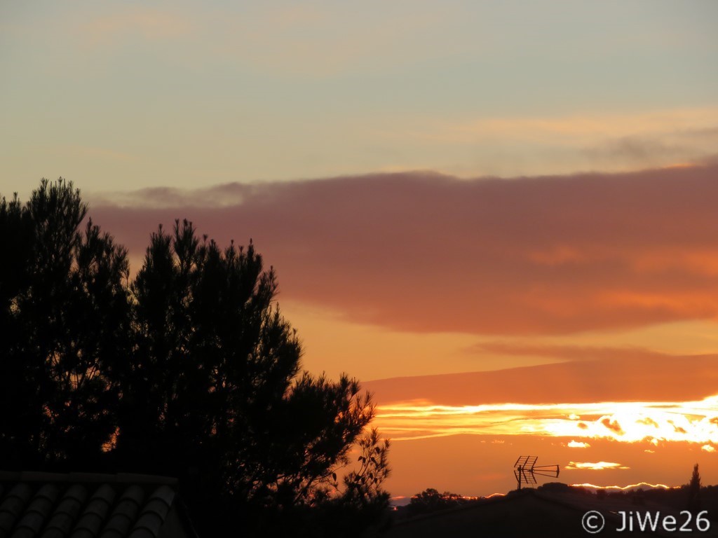 Fin de journée à Nyons