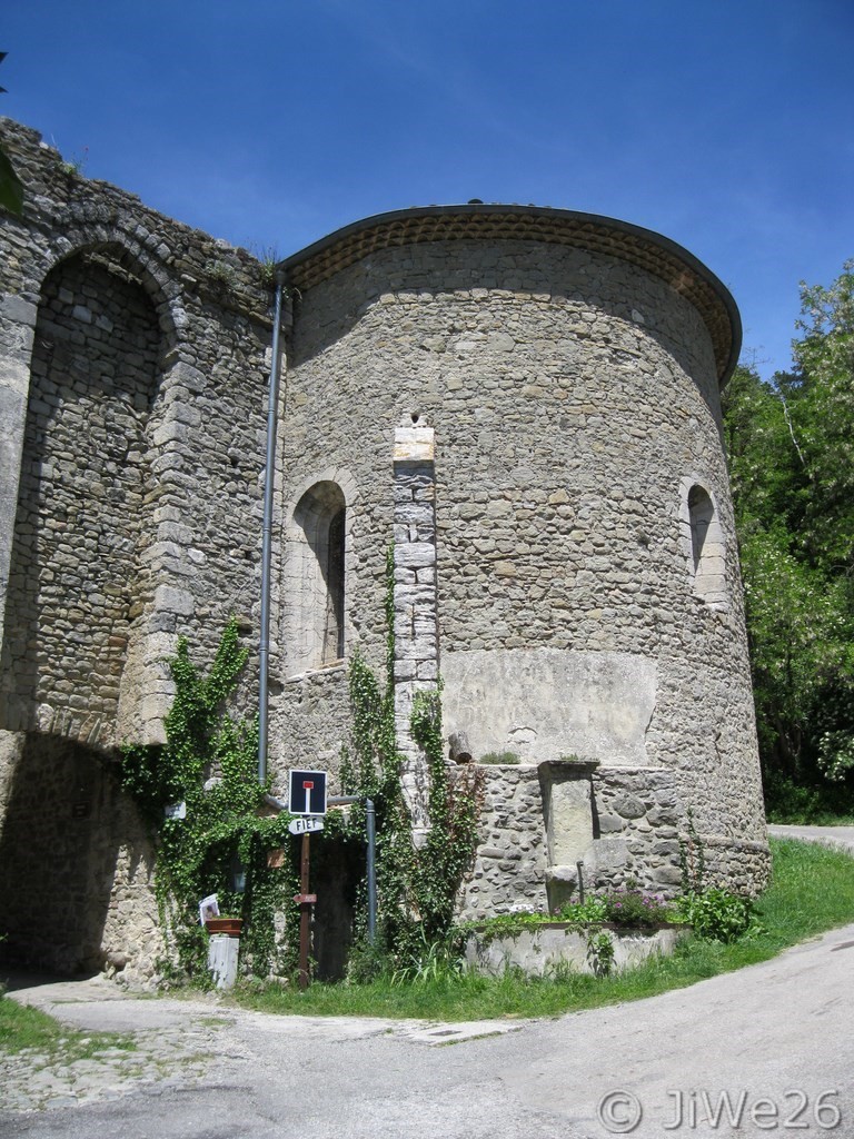 Abside de l'église