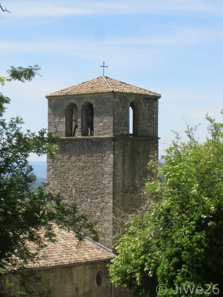 Le clocher de l'église