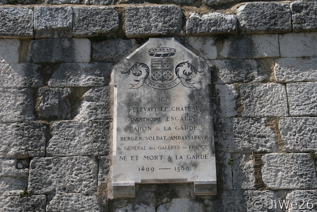 Plaque commémorative Anthoine Escalin