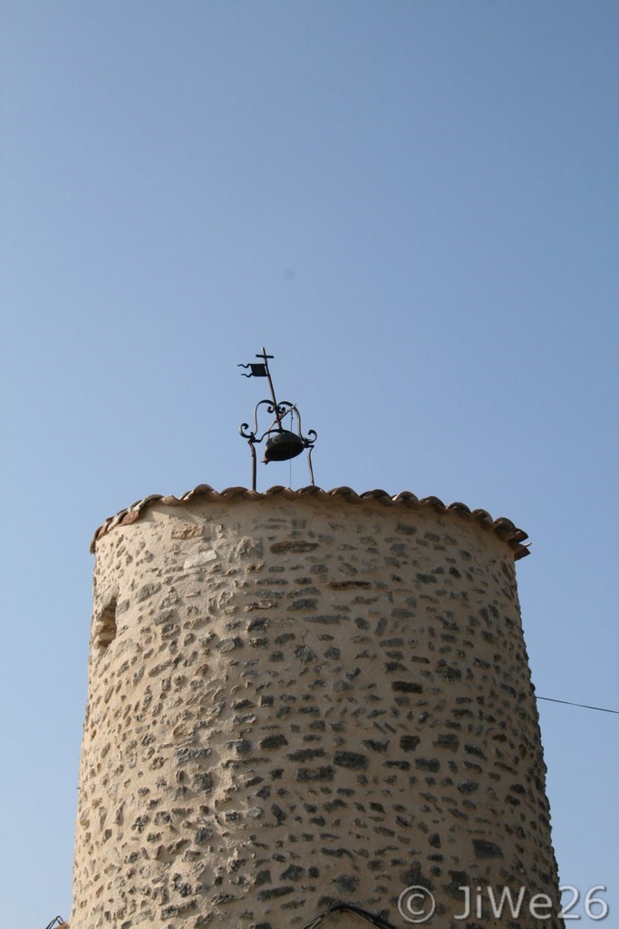 Le Pègue_Le sommet de la tour