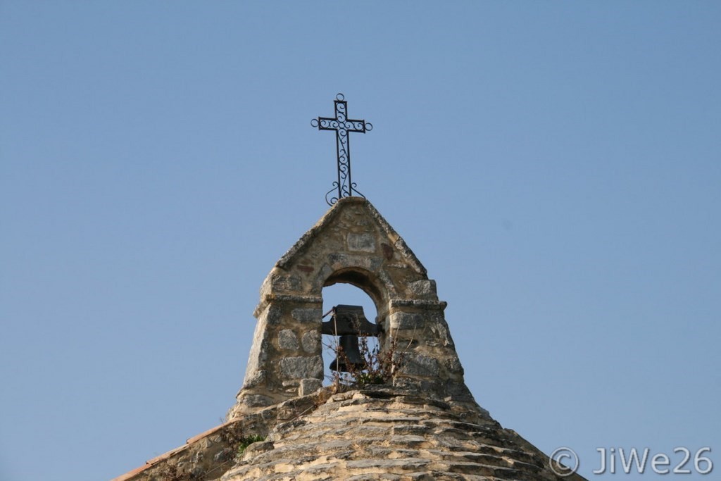 Le Pègue_Le détail du clocher