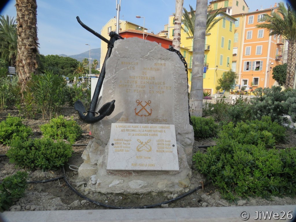 Stelle en l'honneur des marins morts en mer