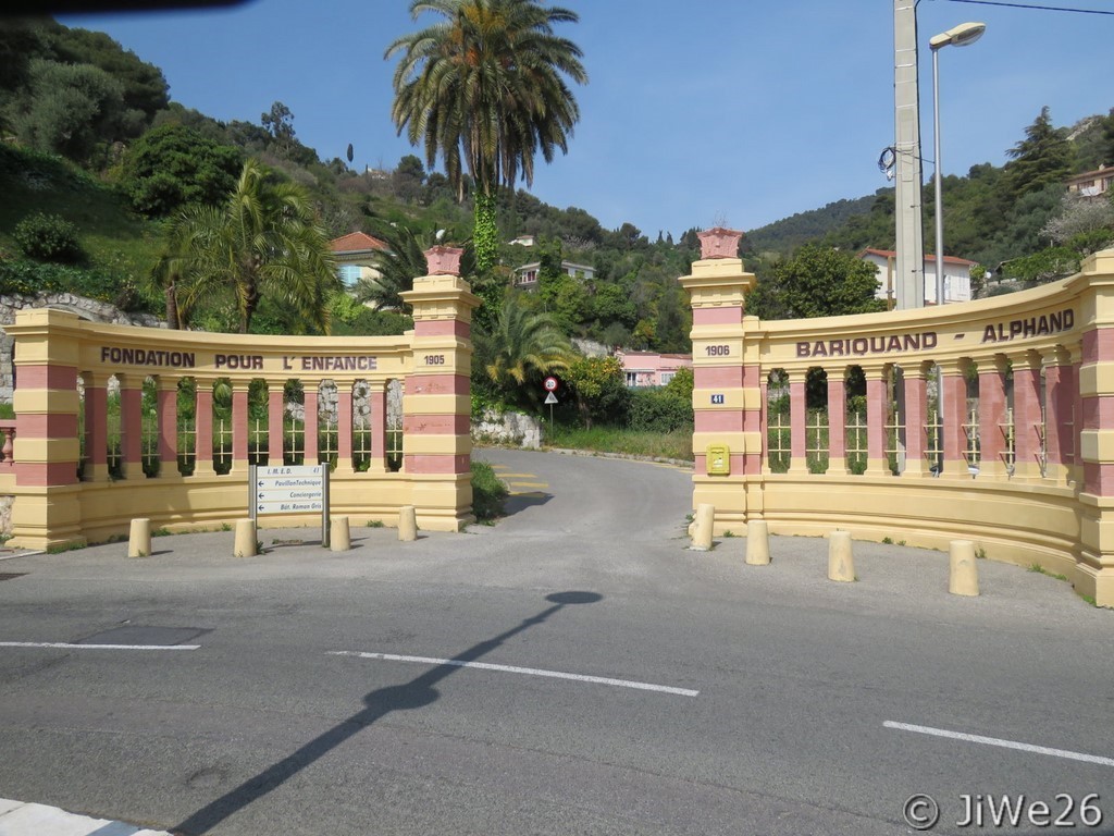 Fondation Bariquand-Alphand, Institut médico-éducatif départemental situé boulevard de Garavan construit en 1905