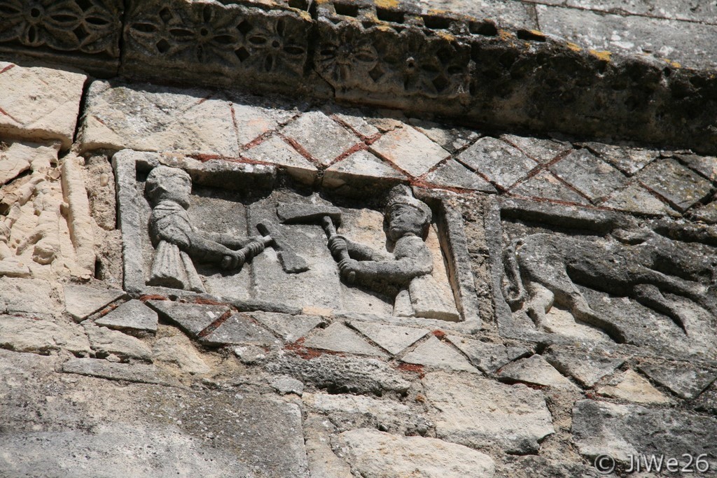 Ici, les tailleurs de pierre,