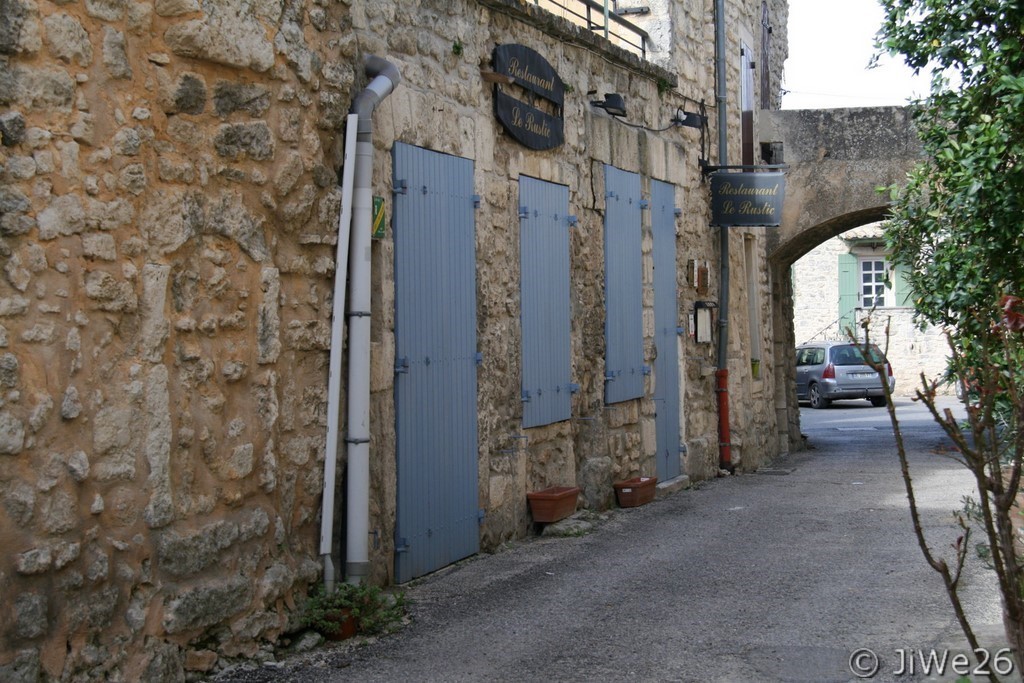 Le restaurant "Le Rustic", il porte bien son nom