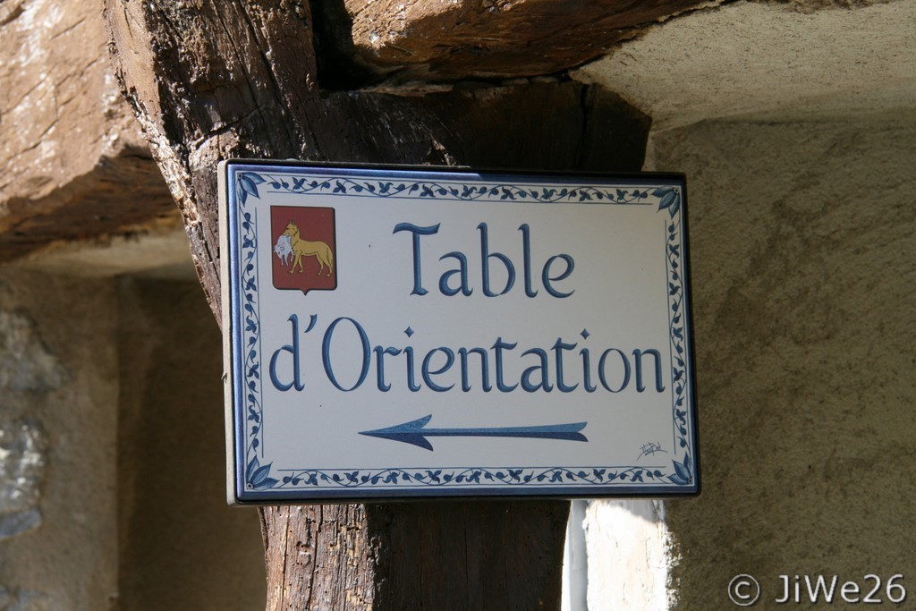 Ah ! une table d'orientation, intéressant cela non ?