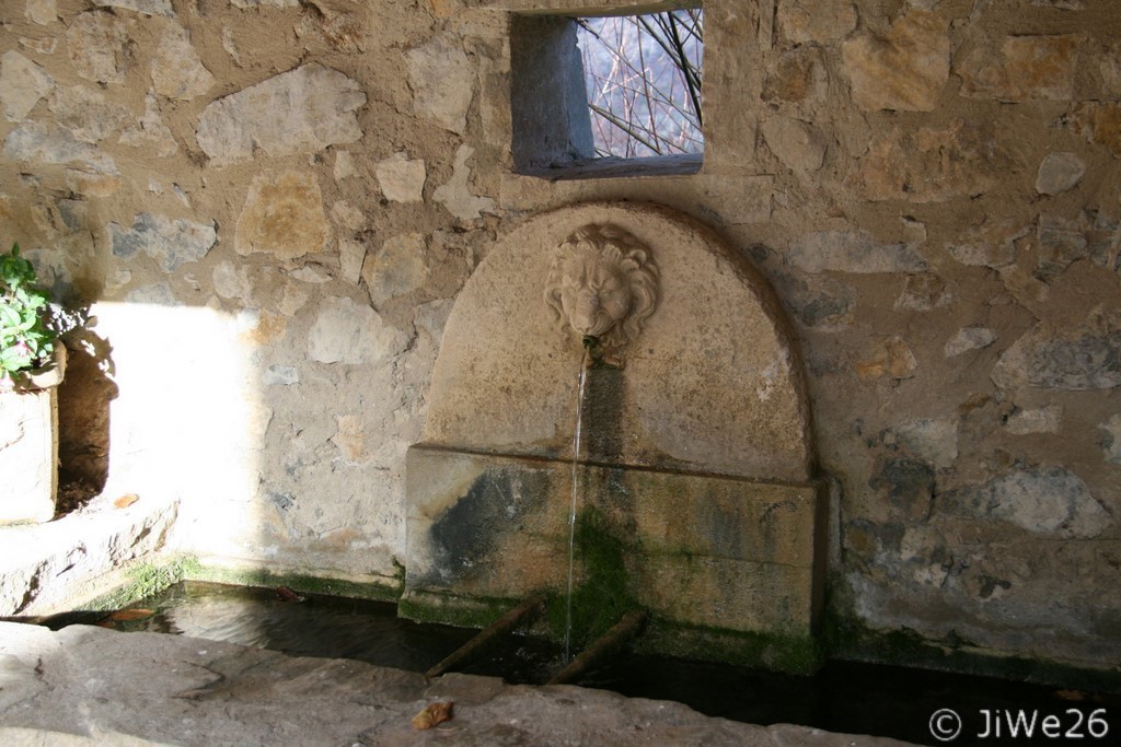 Détail de la fontaine