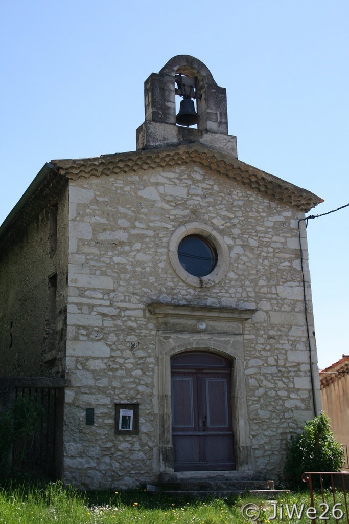 Le temple qui fut construit en 1827. Il est régulièrement ouvert a diverses manifestations culturelles 