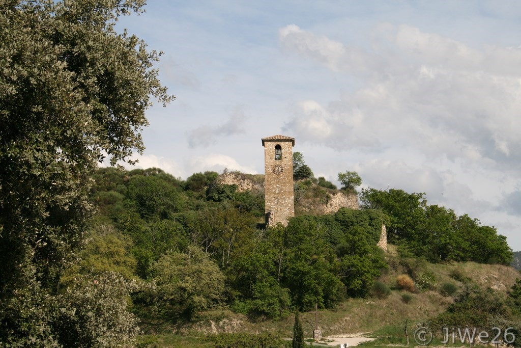 Le clocher de l'ancienne église