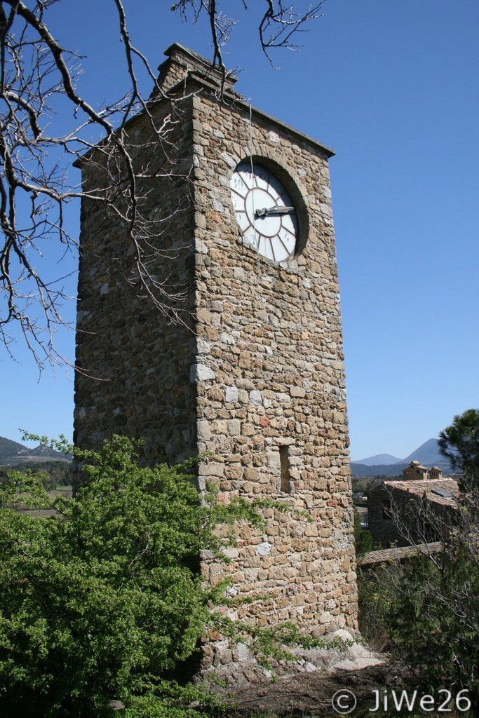 Tour de l'horloge à Puyméras