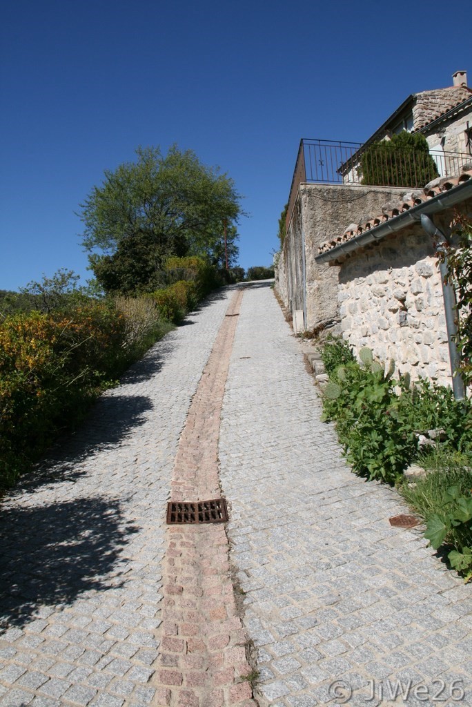 Dure à monter cette jolie ruelle