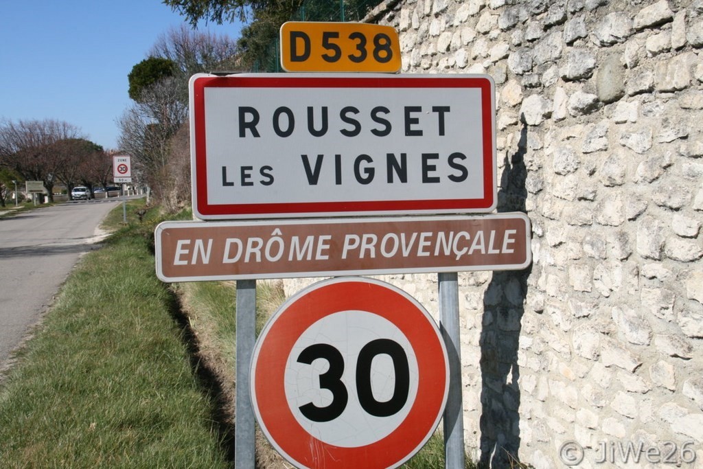 Bienvenue à Rousset-les-Vignes