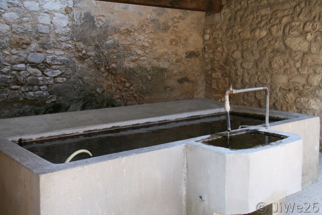Détail du lavoir