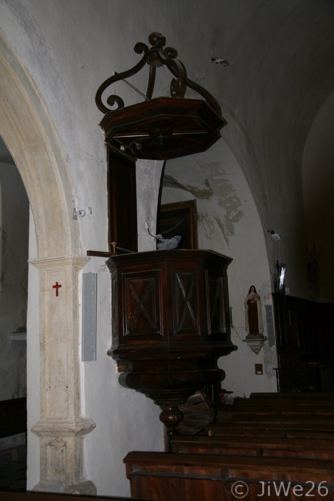 Chaire à précher du XVIIIe s.