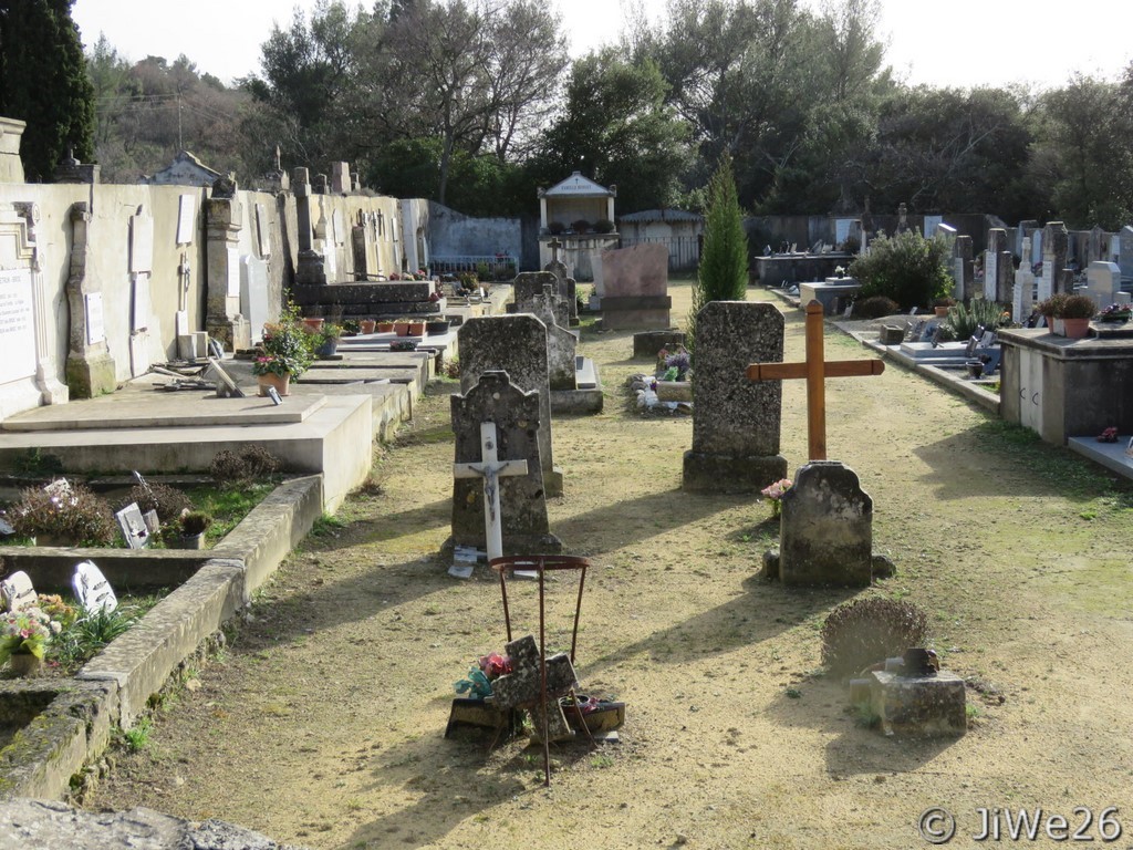 Vue du cimetière