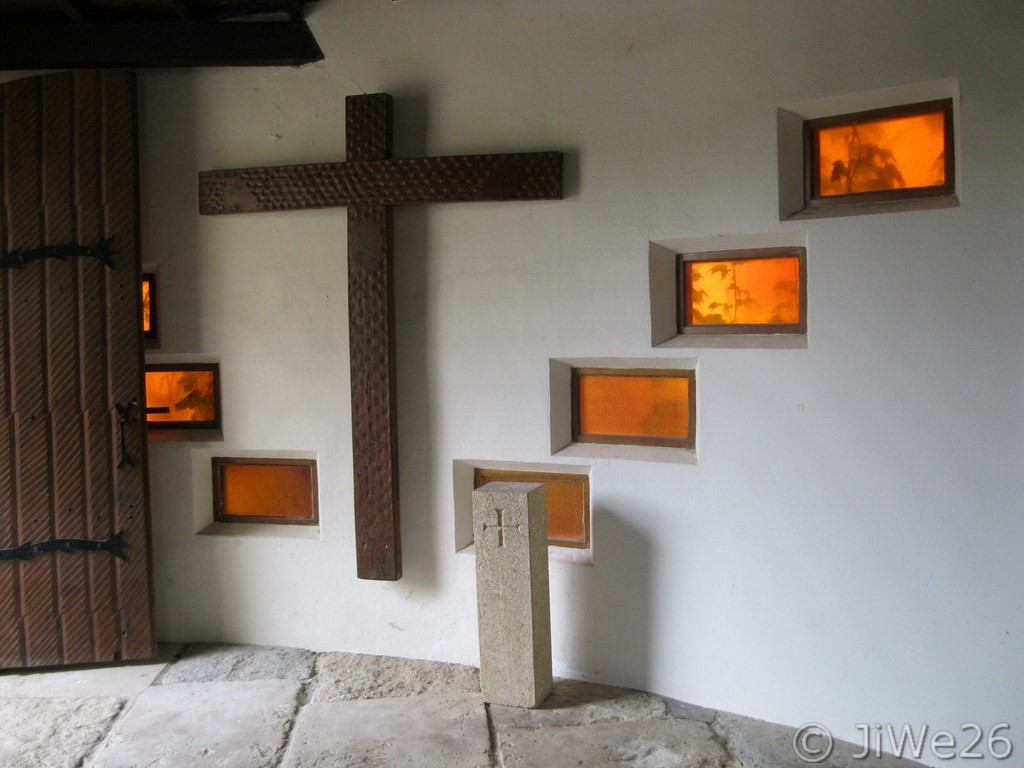 Dans l'entrée du Monastère