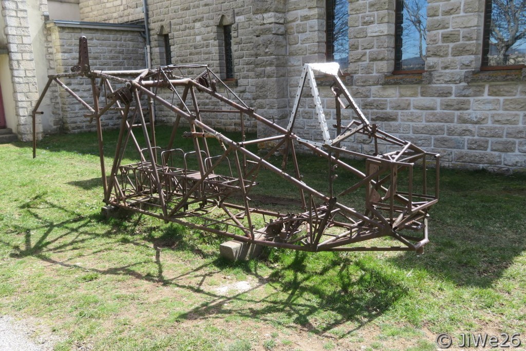 Reste d'un des planeurs