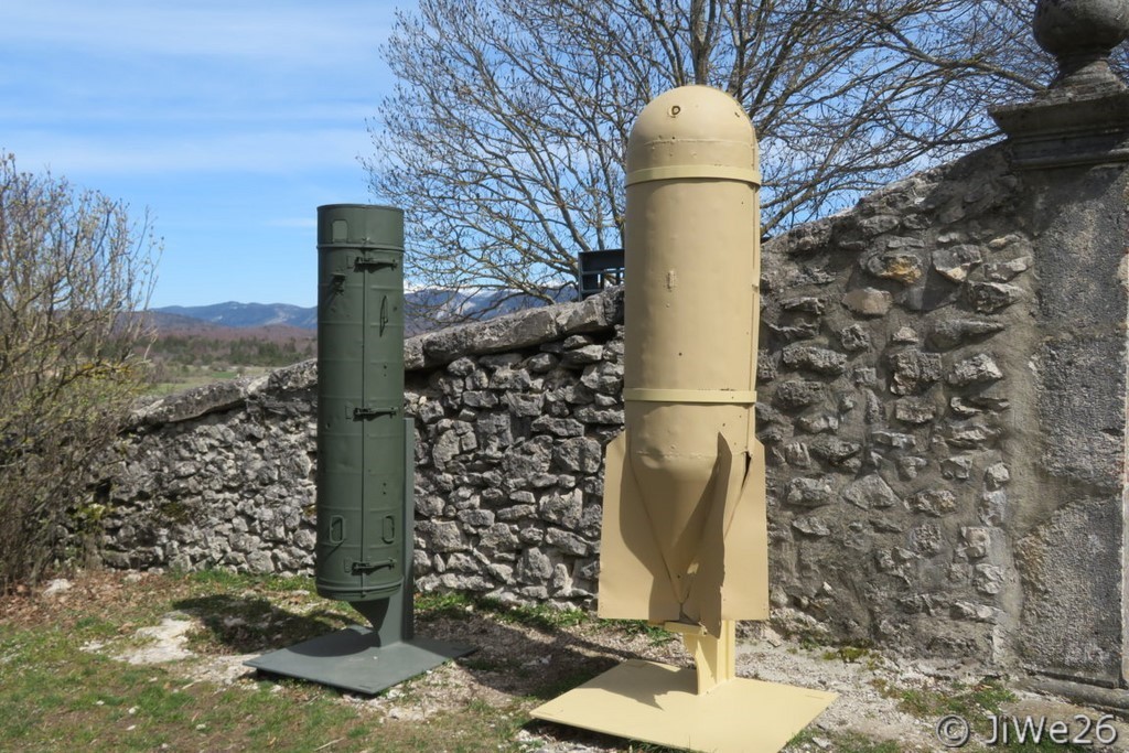 Bombe allemande larguée en juillet 1944