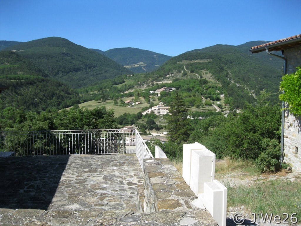 Point de vue sur la vallée de l'Eygues