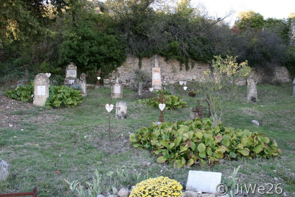 Cimetière du Vieux Village de Condorcet_Il a été désaffecté en 1954