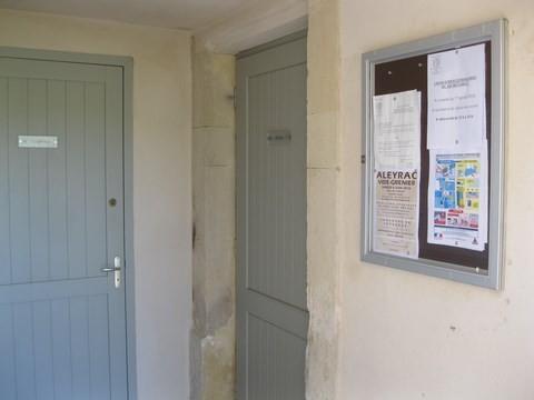 L'entrée de la Mairie