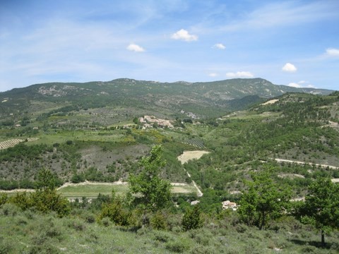 De là aussi, vue magnifique sur la vallée