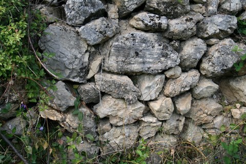 Mur en pierres sèches
