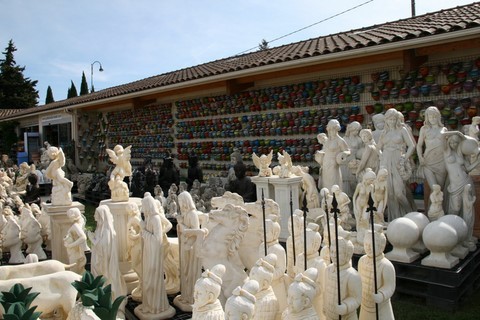 Des décorations de jardin