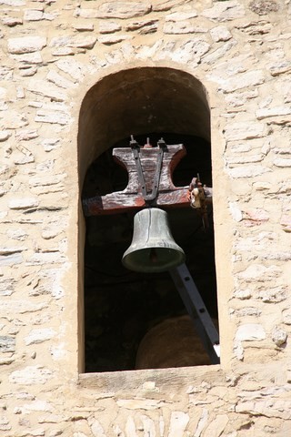 Détail d'une cloche de l'église