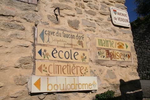 Signalétique originale