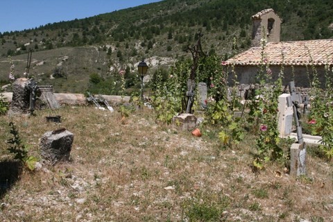 C'est vraiment un ancien cimetière qui manque cruellement d'entretien