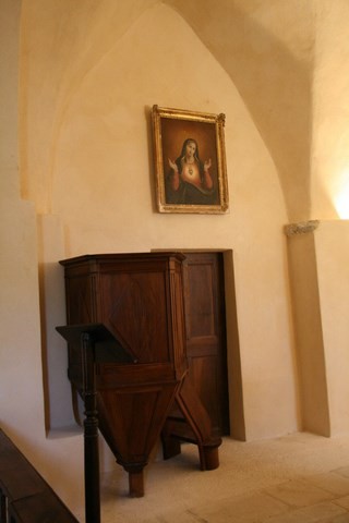 Intérieur de l'église Saint-Martin à Le-Poet-Sigillat