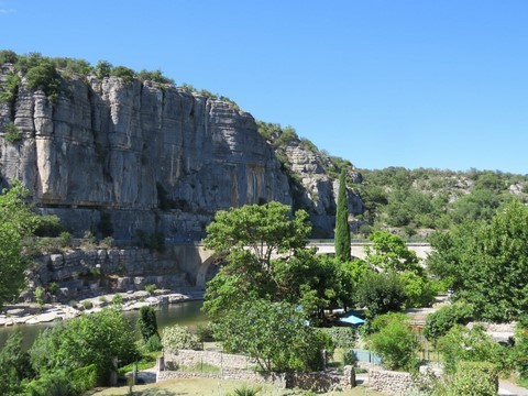 Vue sur les falaises