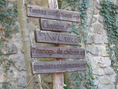 Pancartes signalétiques originales