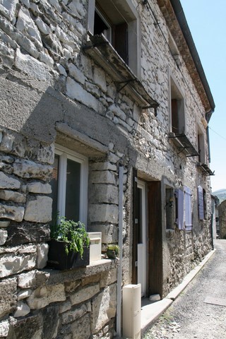 La rue vers le temple