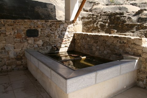 Détail du lavoir