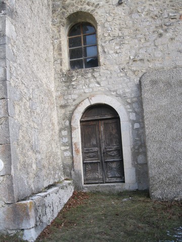 Entrée ancienne de l'église