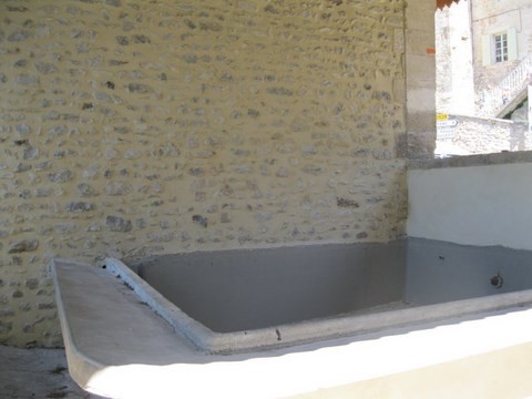 Détail du lavoir