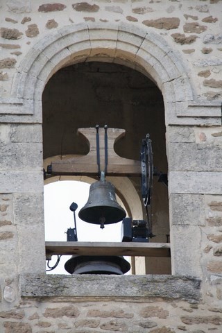 Détail de la petite cloche